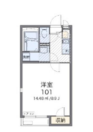 ミランダロインの物件間取画像